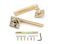 Ручка дверная PALLADIUM Oscar SG_GP Матовое золото